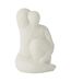 Statuette Déco en Ciment Venus 26cm Blanc-1