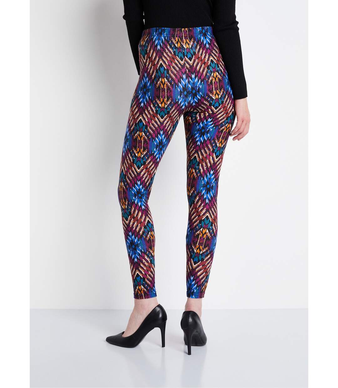 Legging long uni ou imprimé-2