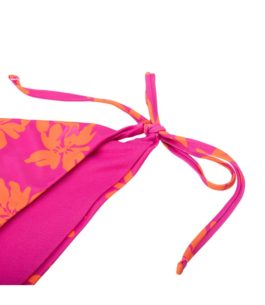 Bas De Maillot De Bain Style Fleurs Feni Femme Orange Rose Martes-3