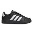 Womens/ladies Grand Court Stripes Trainers Black White Adidas-1