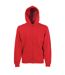 Fruit Of The Loom Mens Premium 70/30 Hooded Zip-Up Sweatshirt / Hoodie (Red) - UTRW3161