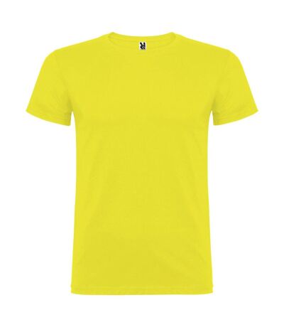 T-shirt beagle homme jaune Roly