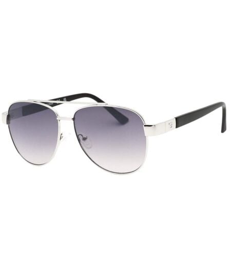 Lunettes De Soleil Motif/style Dégradé Homme Taille Unique Argenté Guess