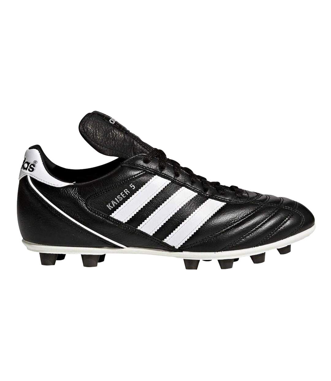 Chaussures De Foot Pour Terrain Ferme Kaiser Liga Adulte Noir Adidas-1