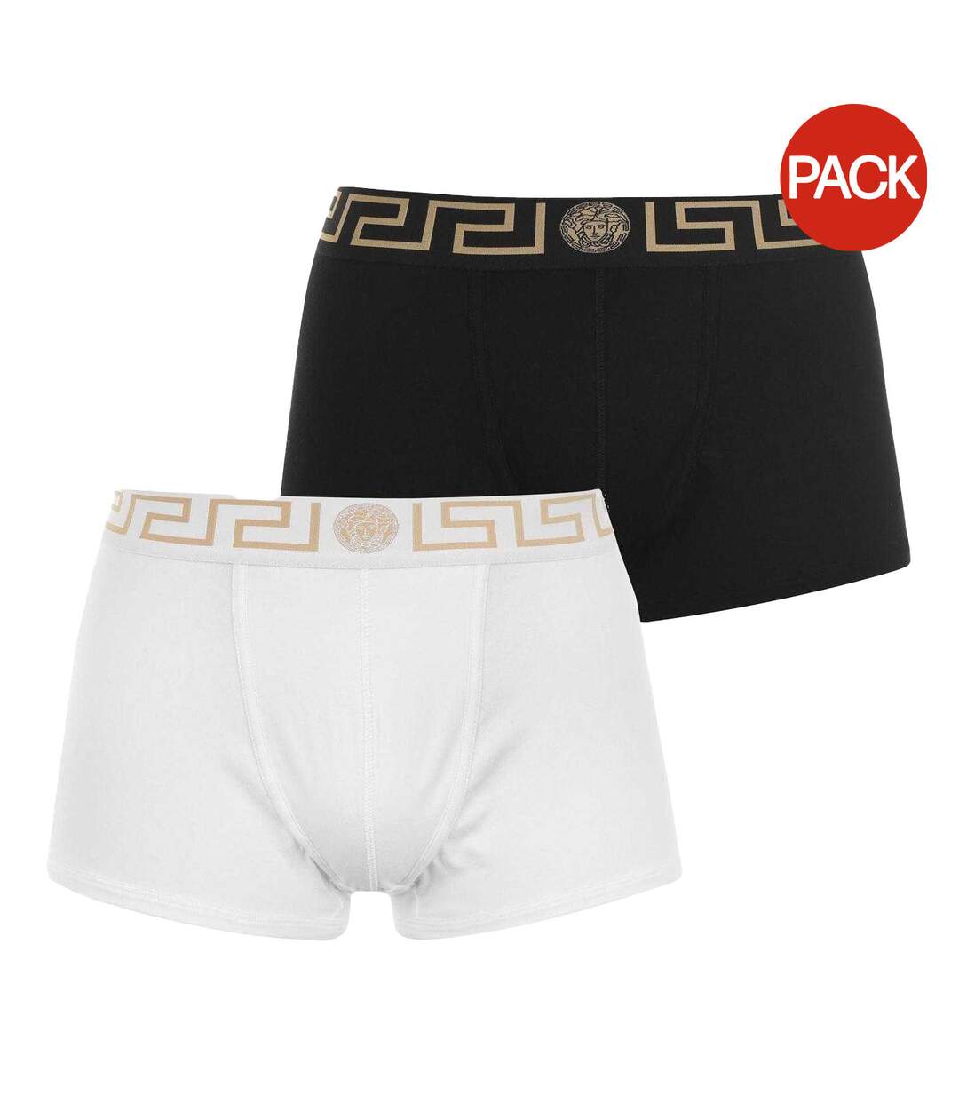 Sous-vêtements Greca Homme Noir Blanc Versace-2
