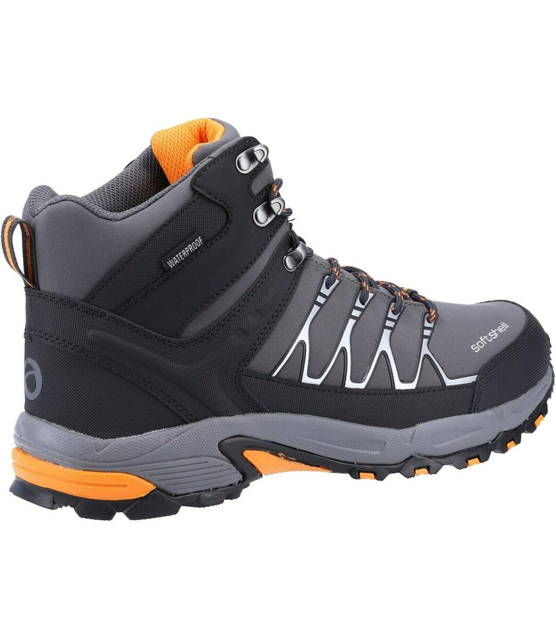 Cotswold Mens Abbeydale Mid Hiking Boots (Grey/Orange) - UTFS5225-4