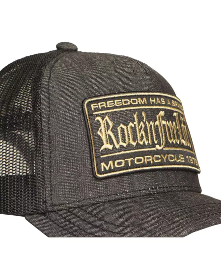 Casquette trucker avec filet bi-matière Btop Rock'n Free Life