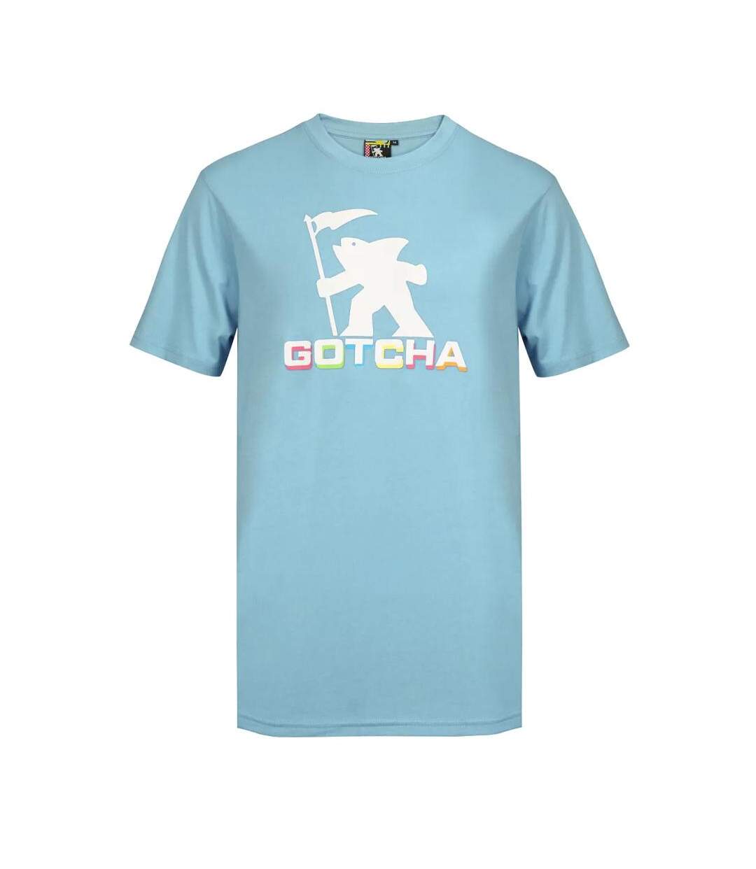 T-shirt Bleu Clair Homme Gotcha Fishman - L-1