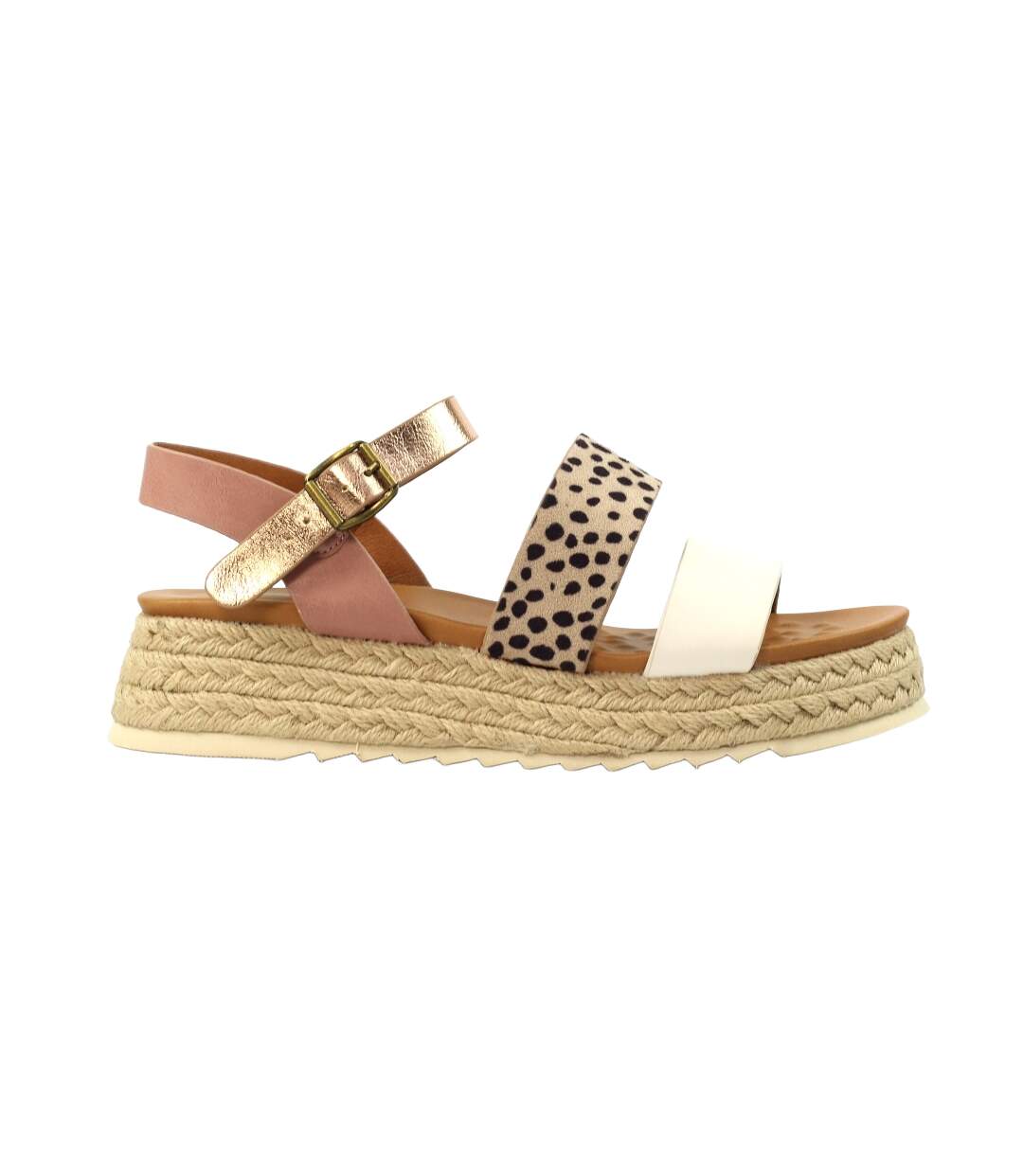 Sandales Summer Femme Blanc Lunar-3