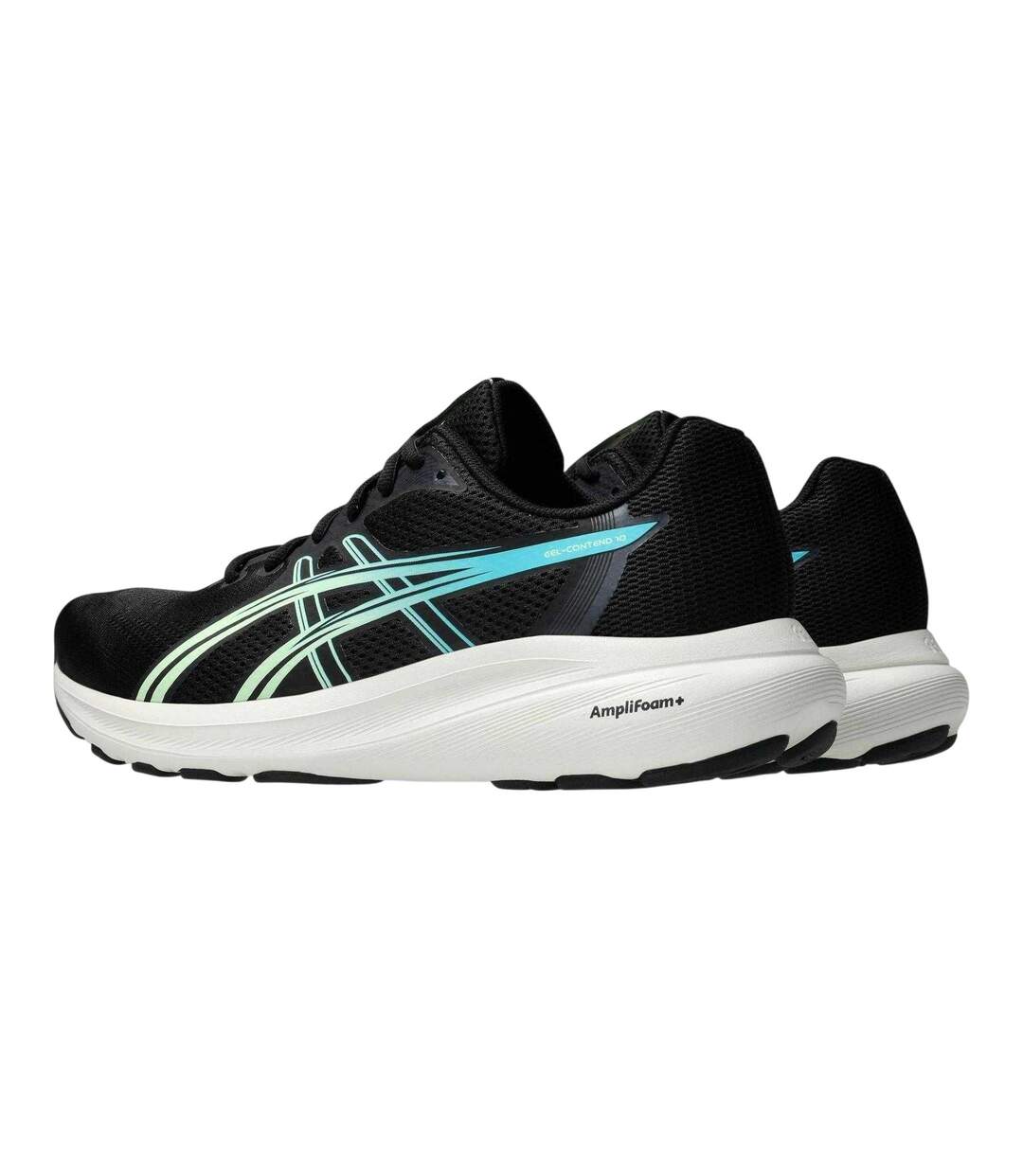 Baskets Contend Homme Noir Jaune Asics-2