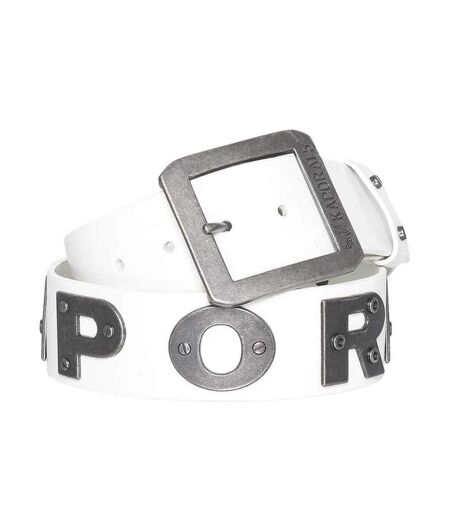 Ceinture blanche homme kaporal bold