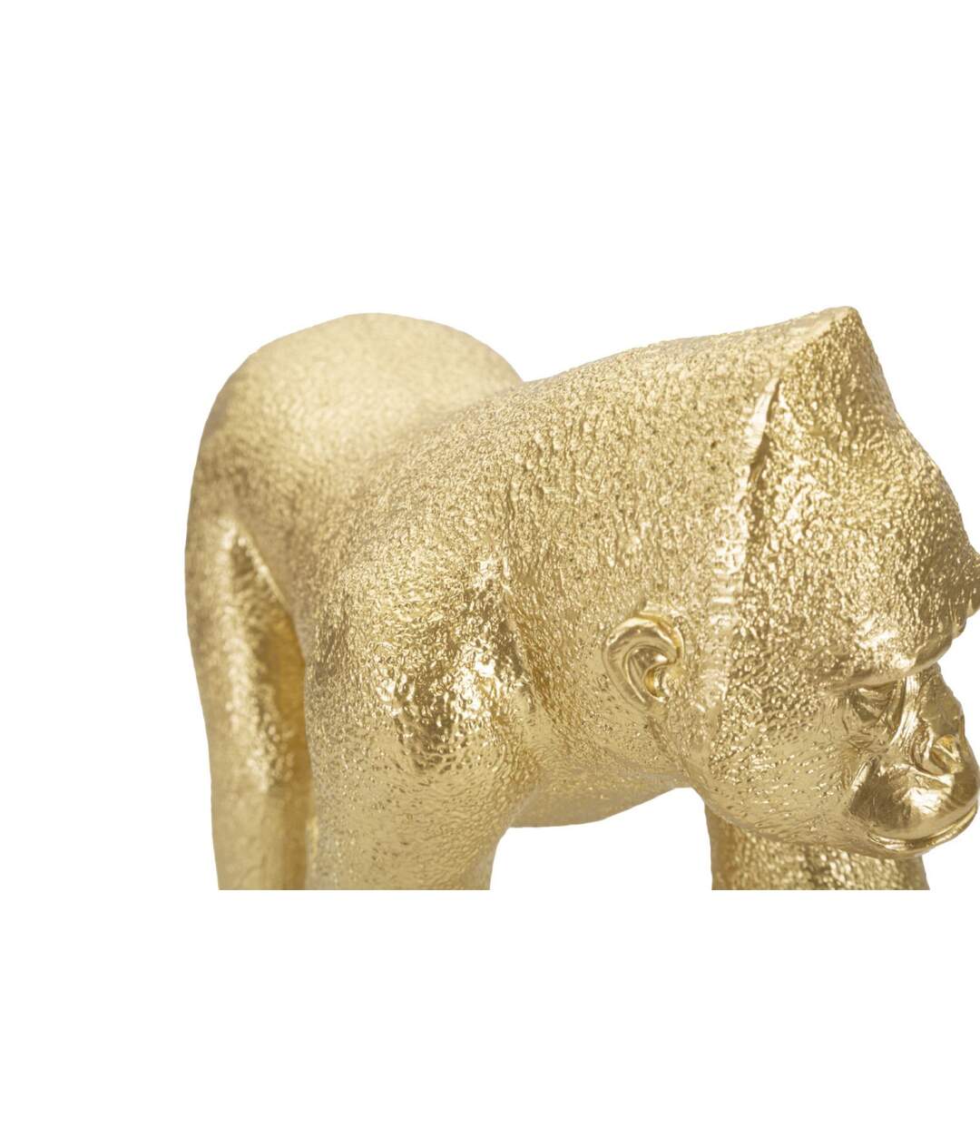 Statuette Design en Résine Gorille 29cm Or-4
