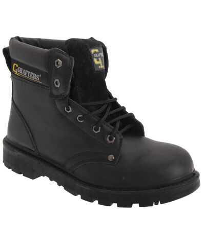 Chaussures Montantes De Sécurité Homme Noir Grafters