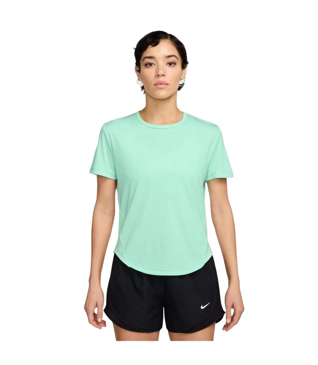 Haut Motif/style Swoosh Femme Vert Turquoise Pâle Nike-2