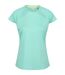 Womens/ladies Luaza Solid T-shirt Ocean Wave Regatta-1