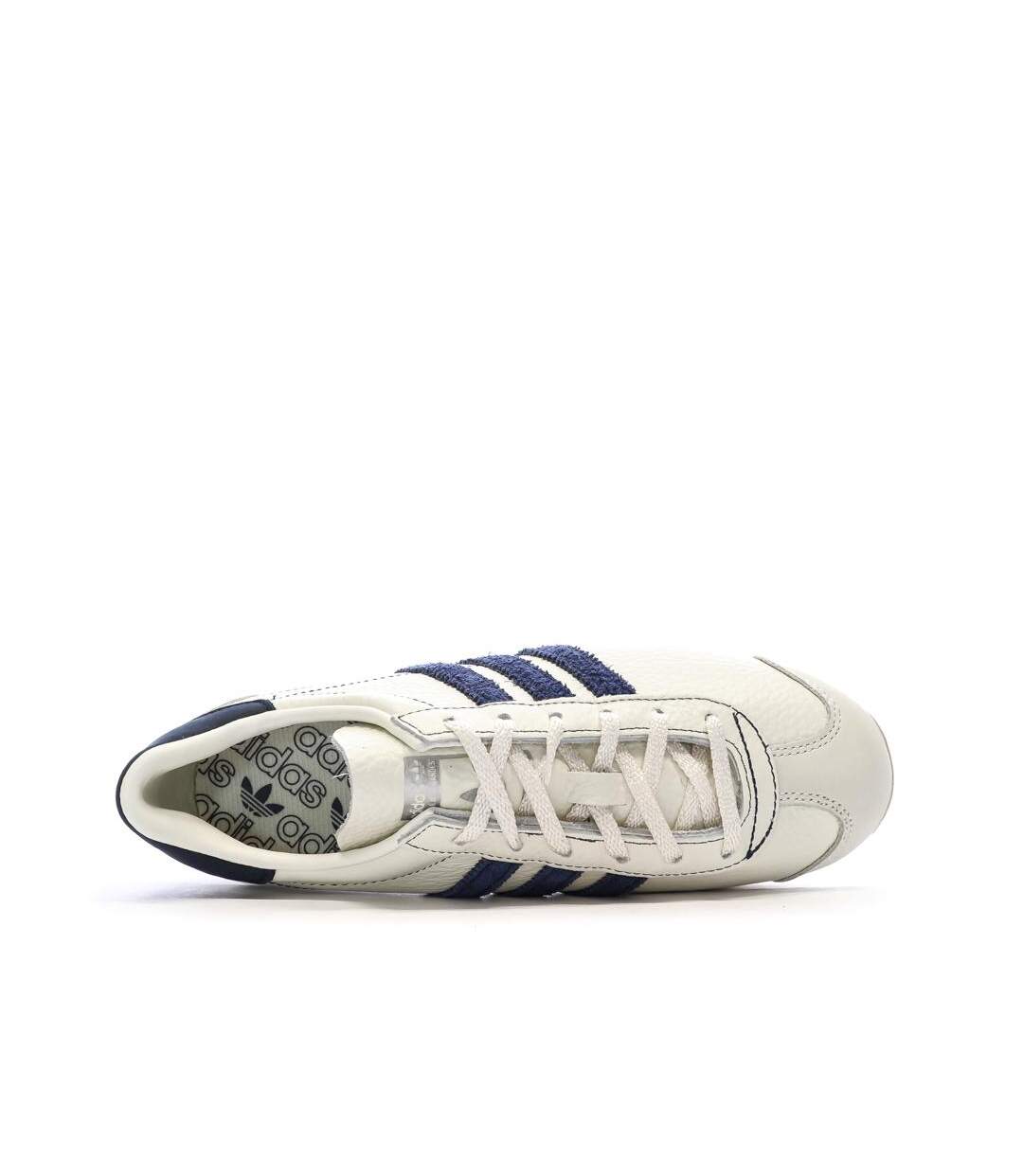 Baskets blanches/marine homme adidas country og-4