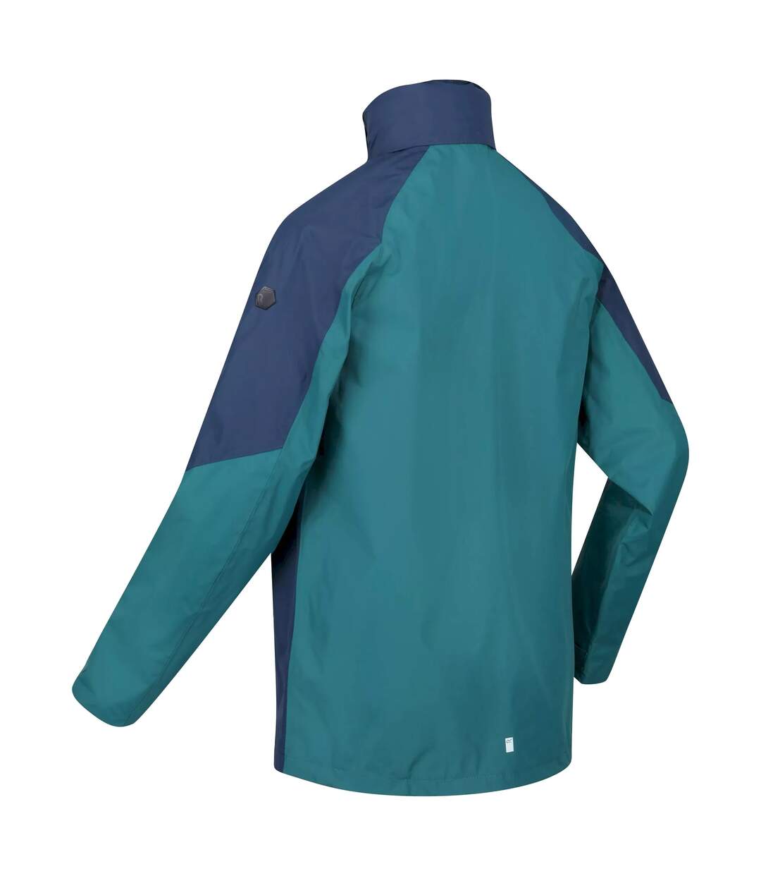 Veste imperméable calderdale homme sarcelle / bleu marine clair Regatta-3