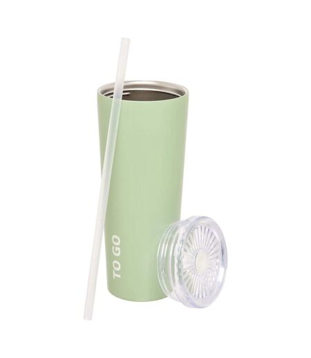 Gobelet Isotherme Avec Paille To Go 0,7L Vert