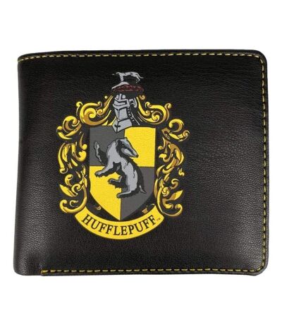 Harry Potter Hufflepuff Wallet (Black/Yellow) (One Size) - UTTA6136