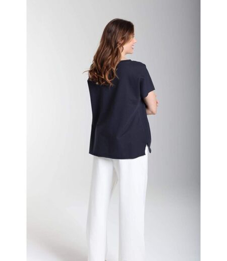 Sweat Molleton Sans Manches Femme Teehiti   Avec Col Rond | Gerard Pasquier