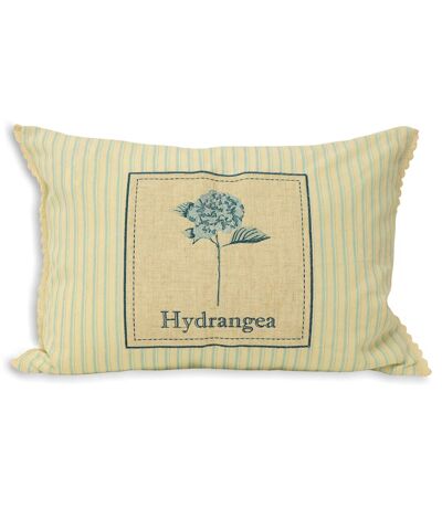 Riva Home Secret Garden Hydrangea - Housse de coussin (Bleu) (35x50cm) - UTRV824