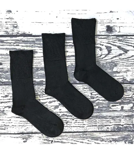 3 Paires Chaussettes Homme Thermiques Diabetiques