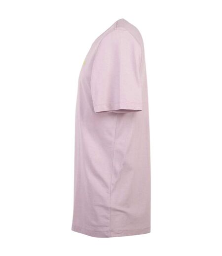 T-shirt Motif/style Logo Brodé Homme Violet Clair Kappa