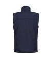 Regatta Mens Flux Softshell Bodywarmer / Water Repellent Sleeveless Jacket (Navy/Navy)