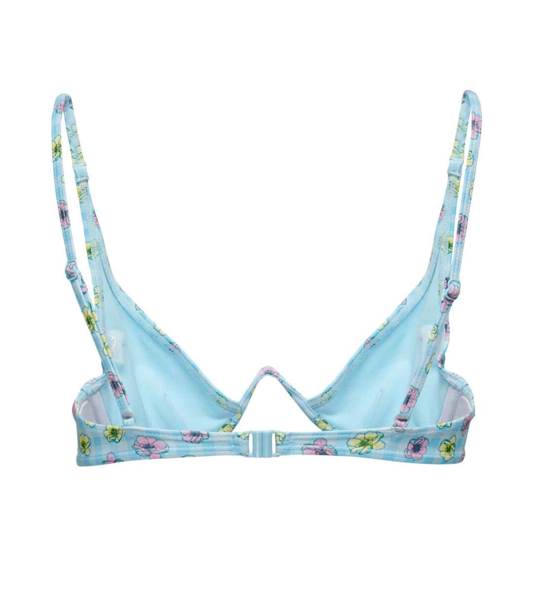 Haut de bikini bleu femme only elly - l-2