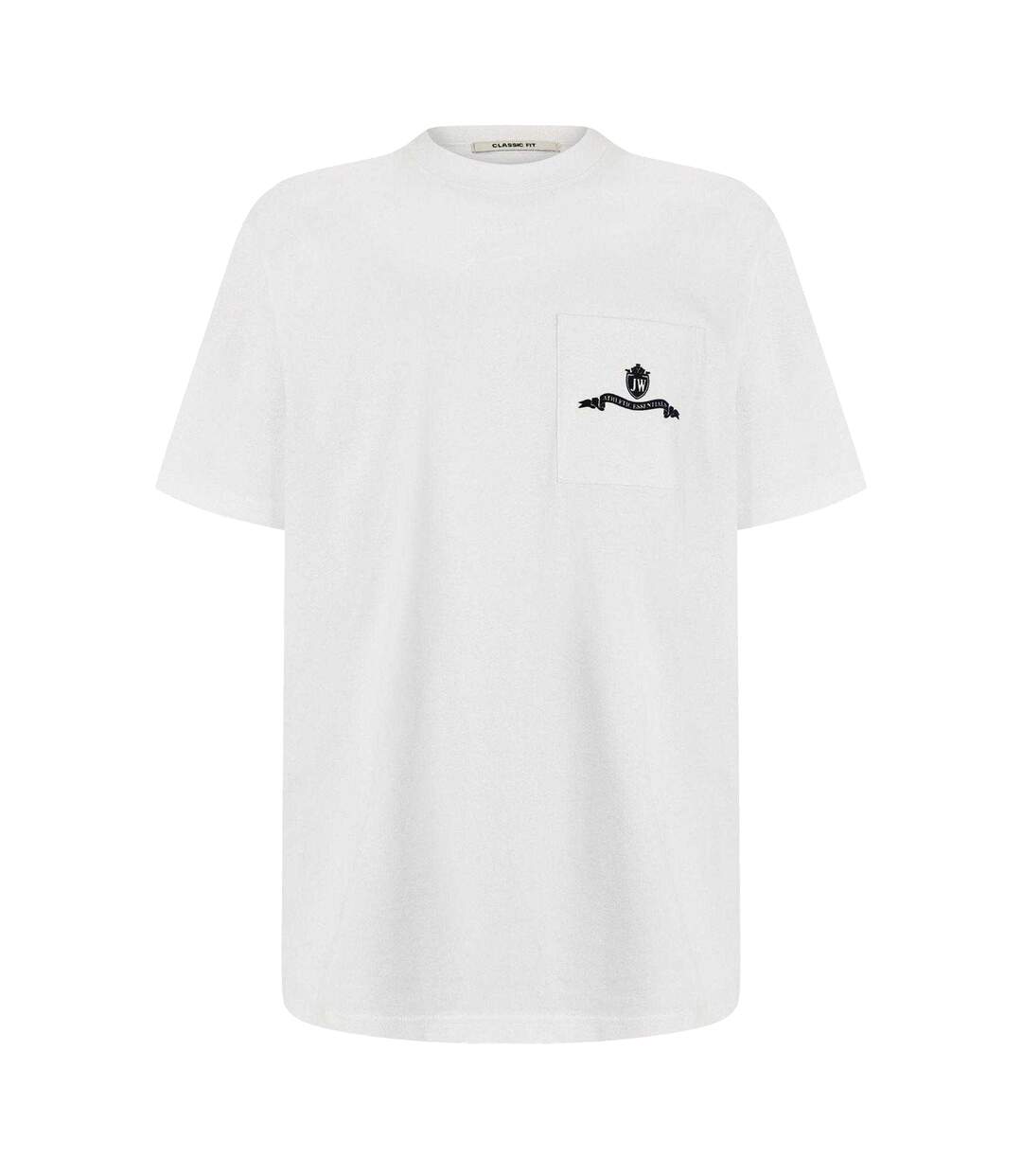 Mens Classic Short-sleeved T-shirt White Jack Wills-2