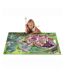 Tapis enfant tissé motif princesse PRINCESS