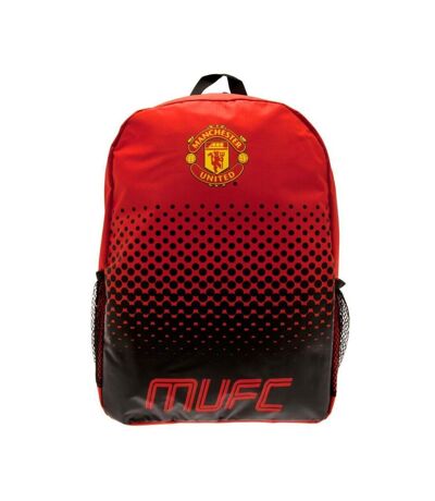 Manchester United FC Fade Knapsack (Red/Black/Yellow) (One Size) - UTBS2853