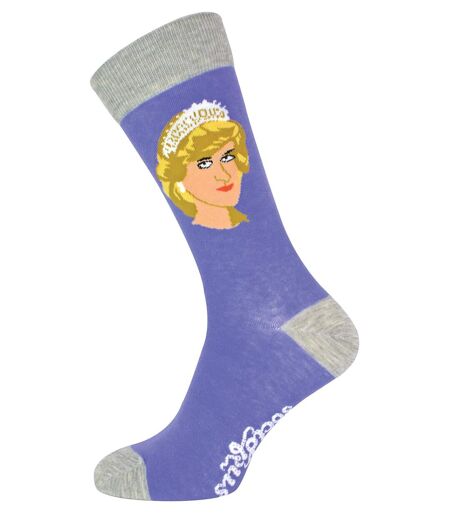 Chaussettes Princess Diana | Soctopus | Chaussettes Fantaisie Imprimé en Coton