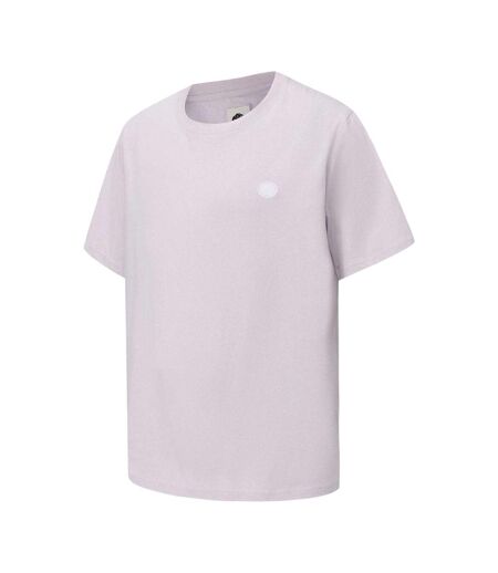 Mens Small Logo Cotton T-shirt Lilac Pretty Green