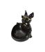 Vide-Poche Statuette Chien Dog Ball 20cm Noir-4