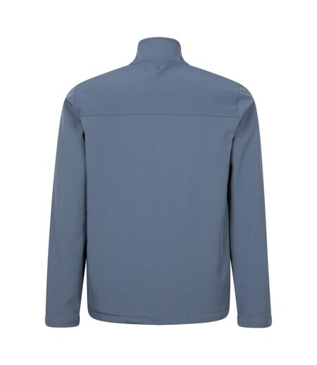 Mens Grasmere Water Resistant Soft Shell Jacket Blue Mountain Warehouse