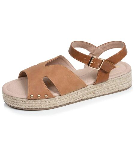 Isotoner Sandales femme semelle à mémoire de forme talon 3,5 cm