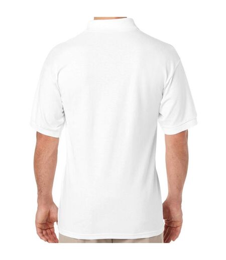 Polo Adulte Blanc Gildan