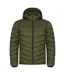Doudoune Matelassée Idaho Homme Vert Kaki Clique-1