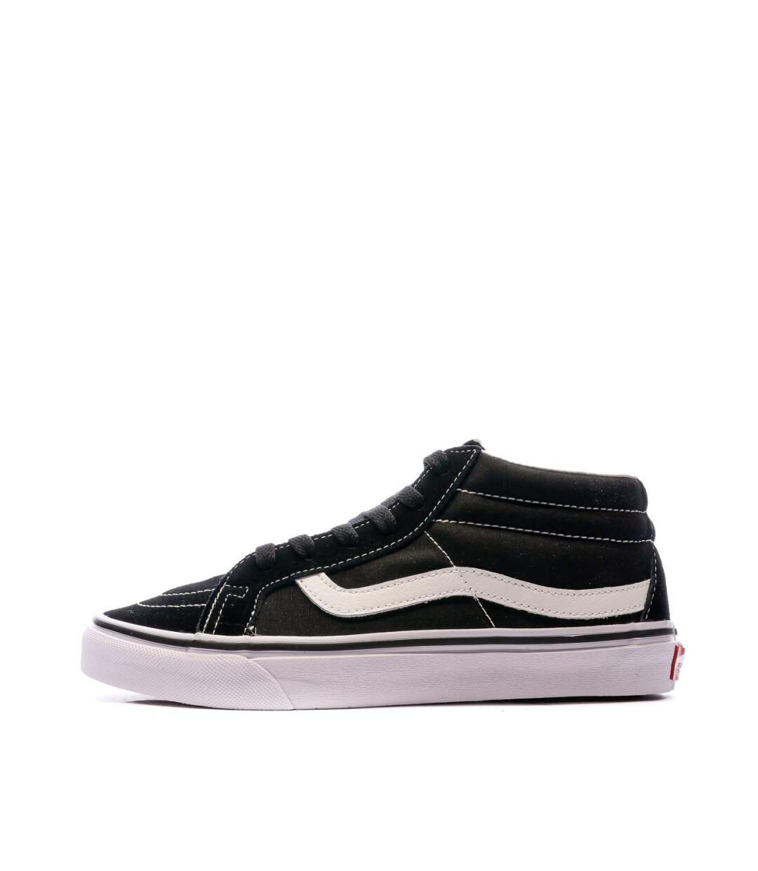Baskets Noir Mixte Vans Sk8-mid Reissue-1