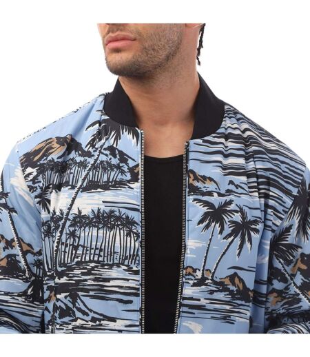 Blouson Aviateur Clovis Homme Bleu Boss