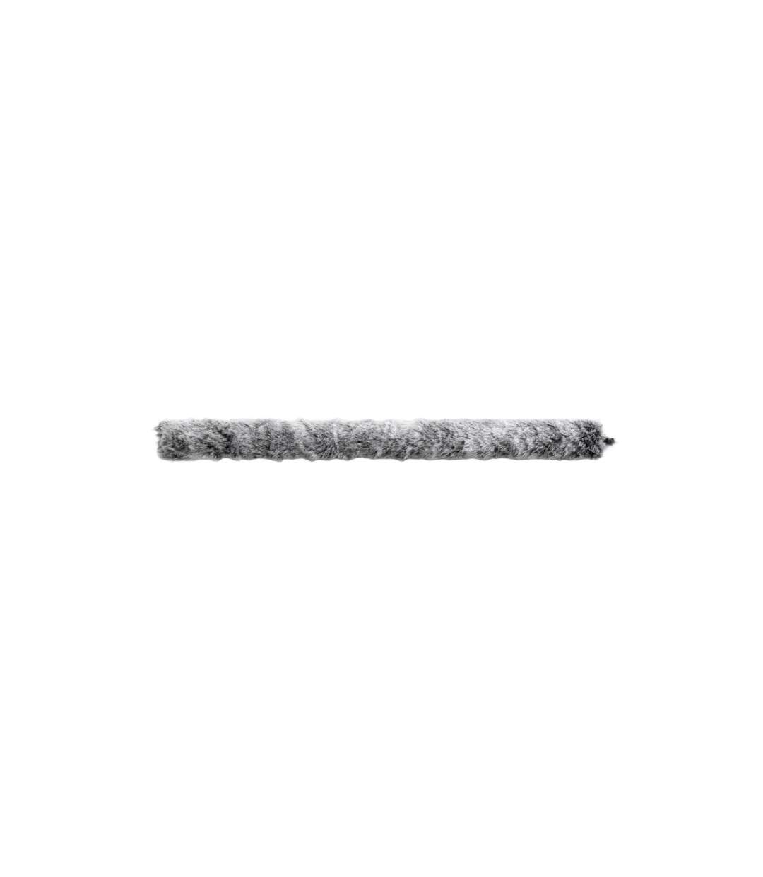 Boudin Bas de Porte Imitation Fourrure Antartic 80cm Gris-1