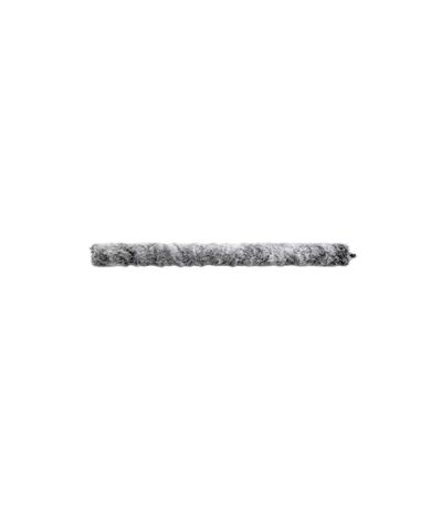 Boudin Bas de Porte Imitation Fourrure Antartic 80cm Gris