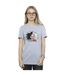 Disney Womens/Ladies 101 Dalmatians Cruella De Vil Crazy Mum Cotton Boyfriend T-Shirt (Gris sportif) - UTBI47124-2