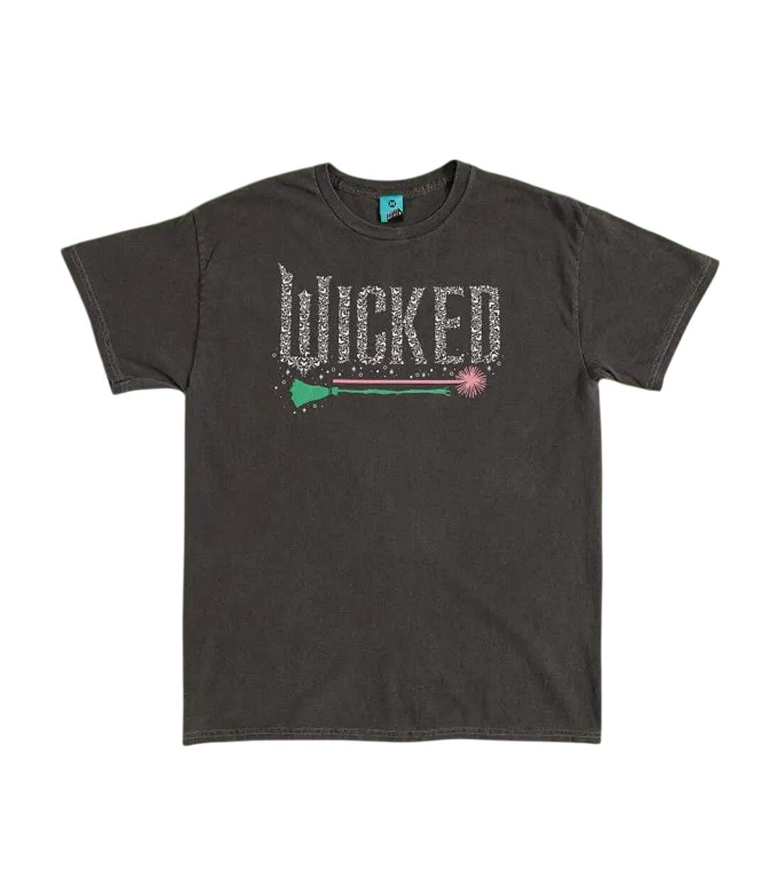 T-shirt Motif/style Icônes Adulte Charbon Wicked-2