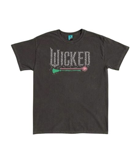 T-shirt Motif/style Icônes Adulte Charbon Wicked