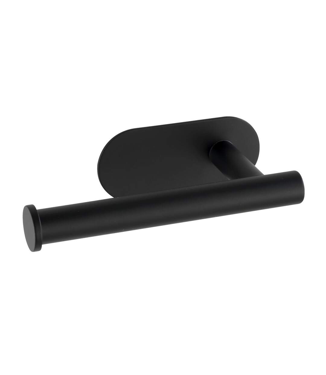 Dérouleur papier WC Orea en acier inox - Noir-2