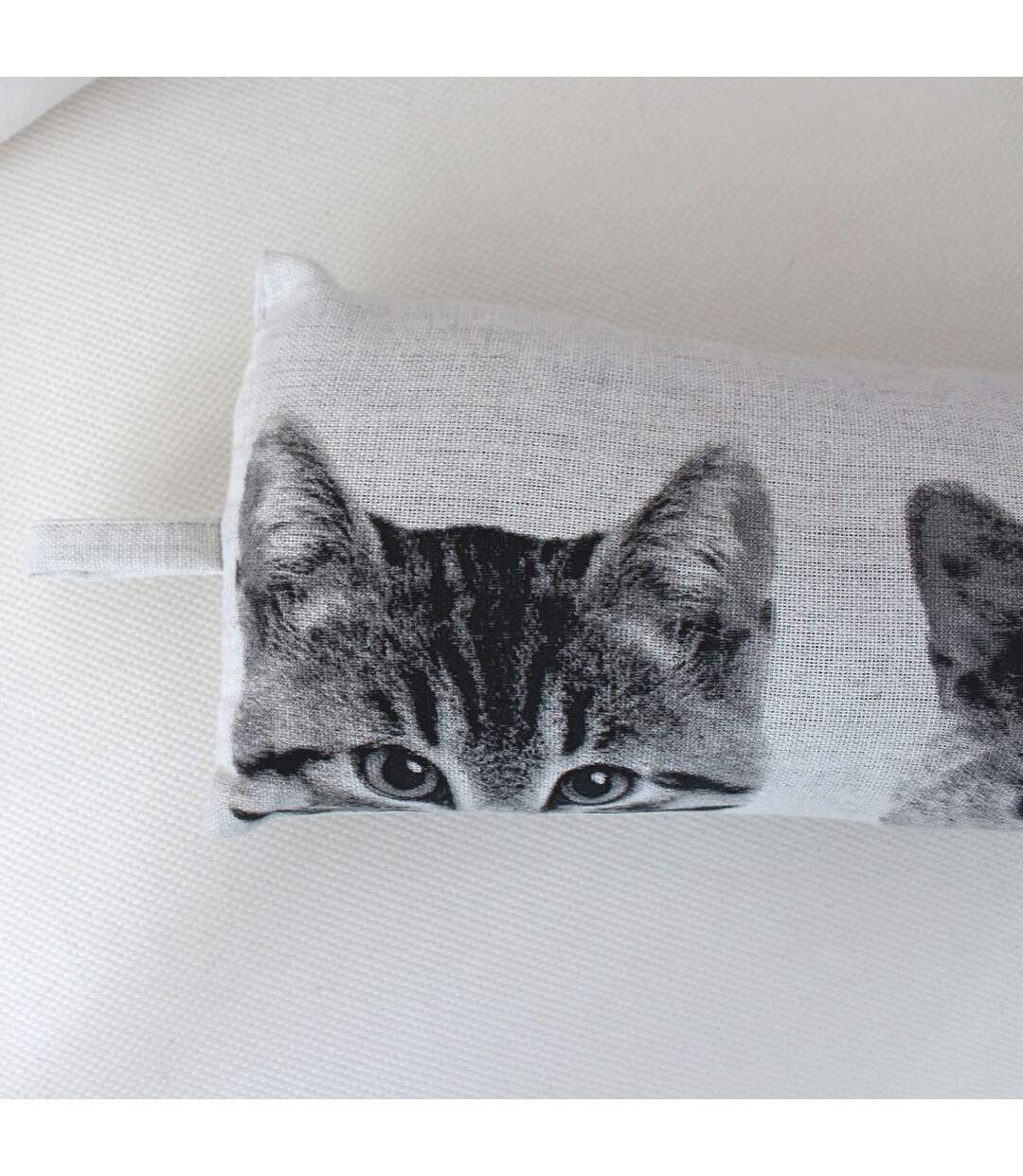 Boudin de Porte Chats Vickie 90cm Écru-2