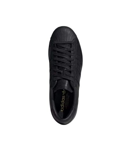 Mens Superstar V Woven Trainers Black Adidas
