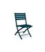 Chaise de Jardin Pliante Marius 82cm Bleu Canard-1